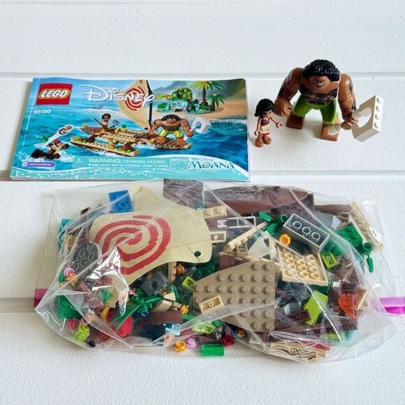 Lego Disney Princess Moana's Ocean Voyage Set #41150 100% Complete Set - Picture 1 of 7